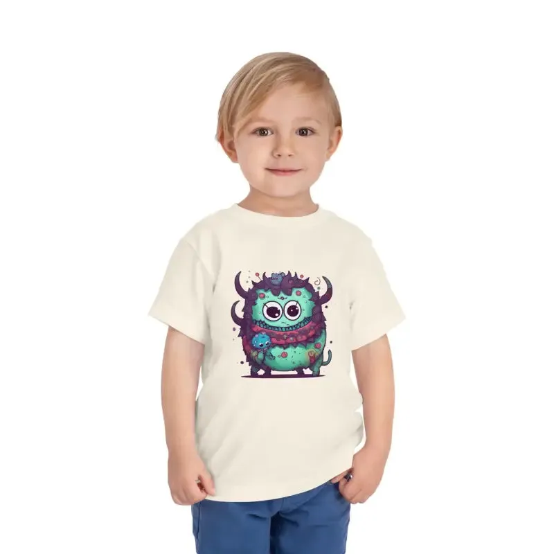 Cute Monster Toddler t Shirt for Playful Fun