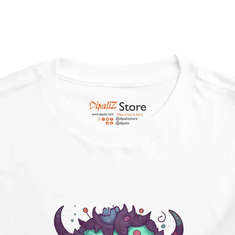 Cute Monster Toddler t Shirt for Playful Fun