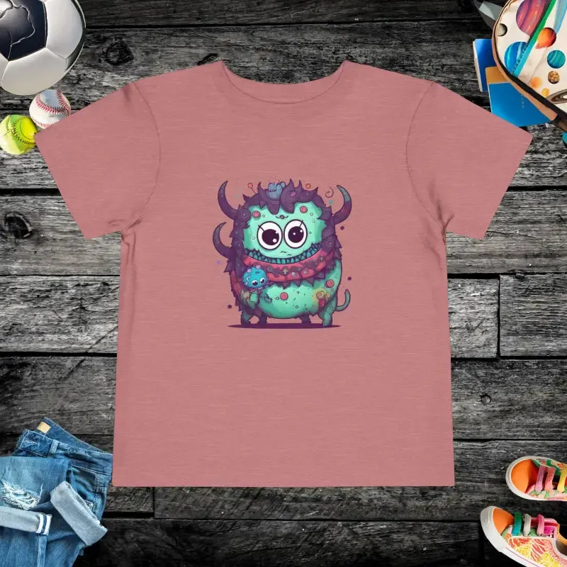 Cute Monster Toddler t Shirt for Playful Fun