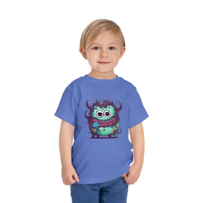 Cute Monster Toddler t Shirt for Playful Fun