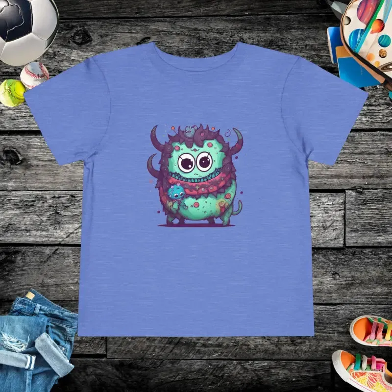 Cute Monster Toddler t Shirt for Playful Fun