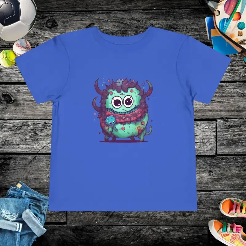 Cute Monster Toddler t Shirt for Playful Fun