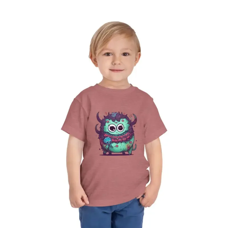 Cute Monster Toddler t Shirt for Playful Fun