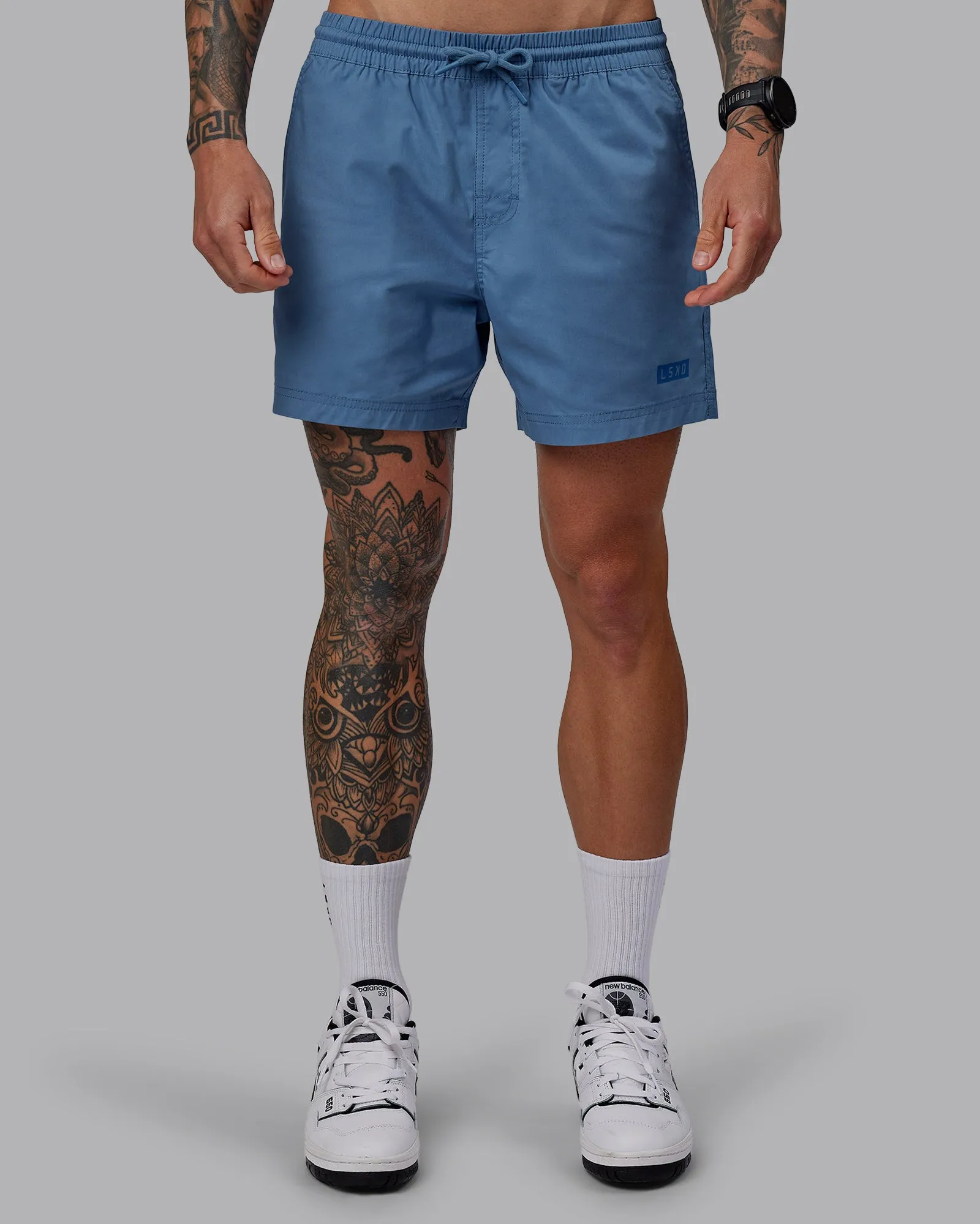 Daily 5" Short - Elemental Blue