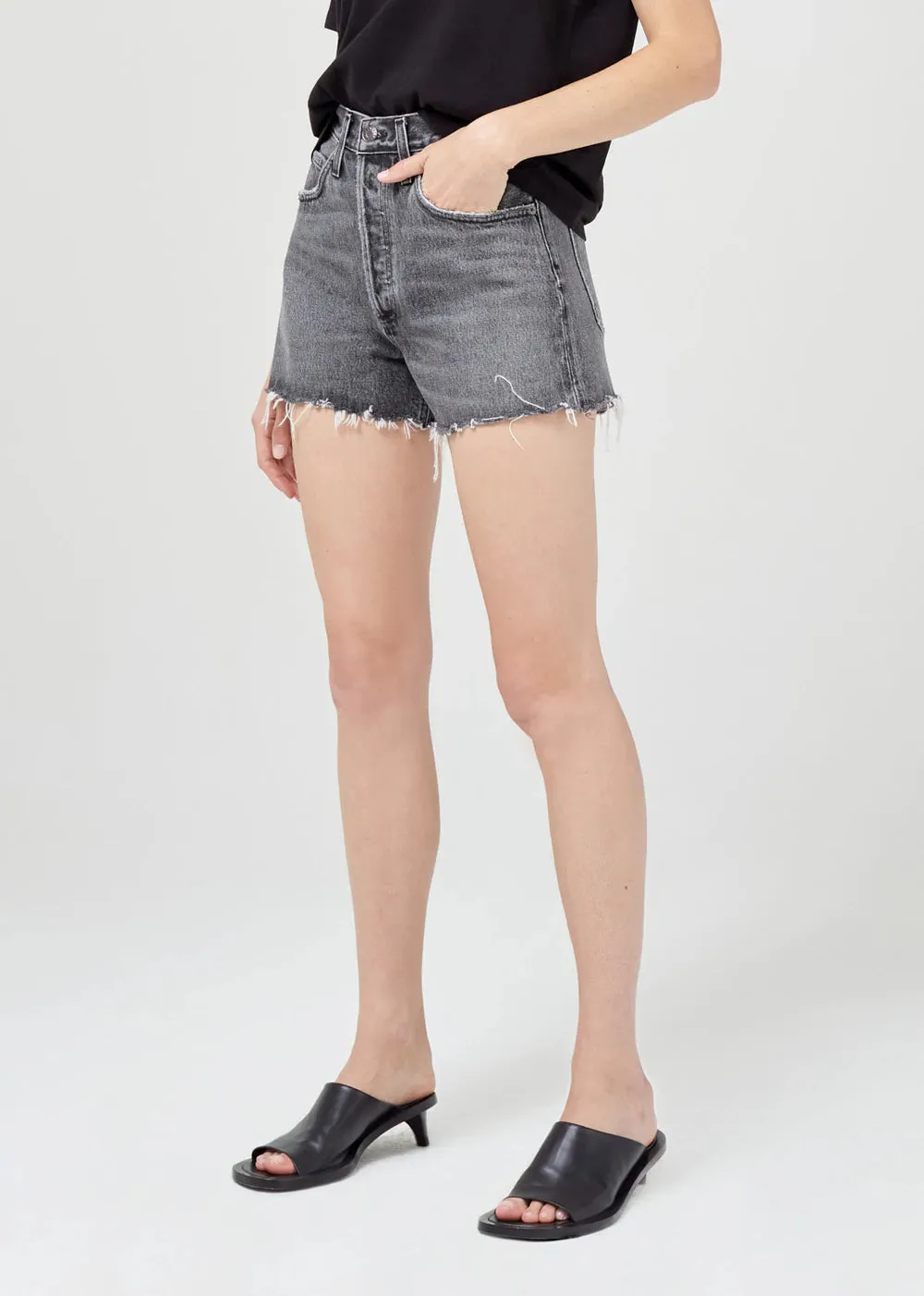 Dee Vintage High Rise Shorts - Moxy