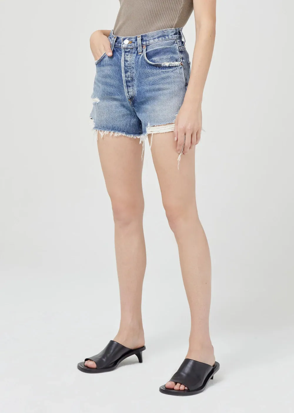Dee Vintage High Rise Shorts - Turmoil