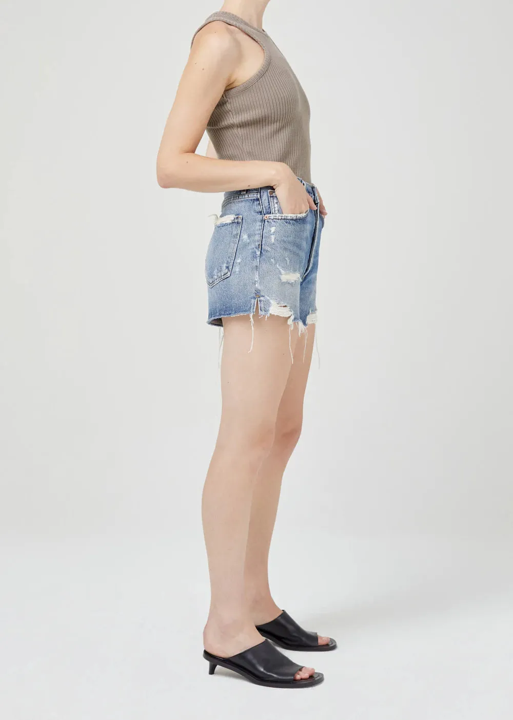Dee Vintage High Rise Shorts - Turmoil
