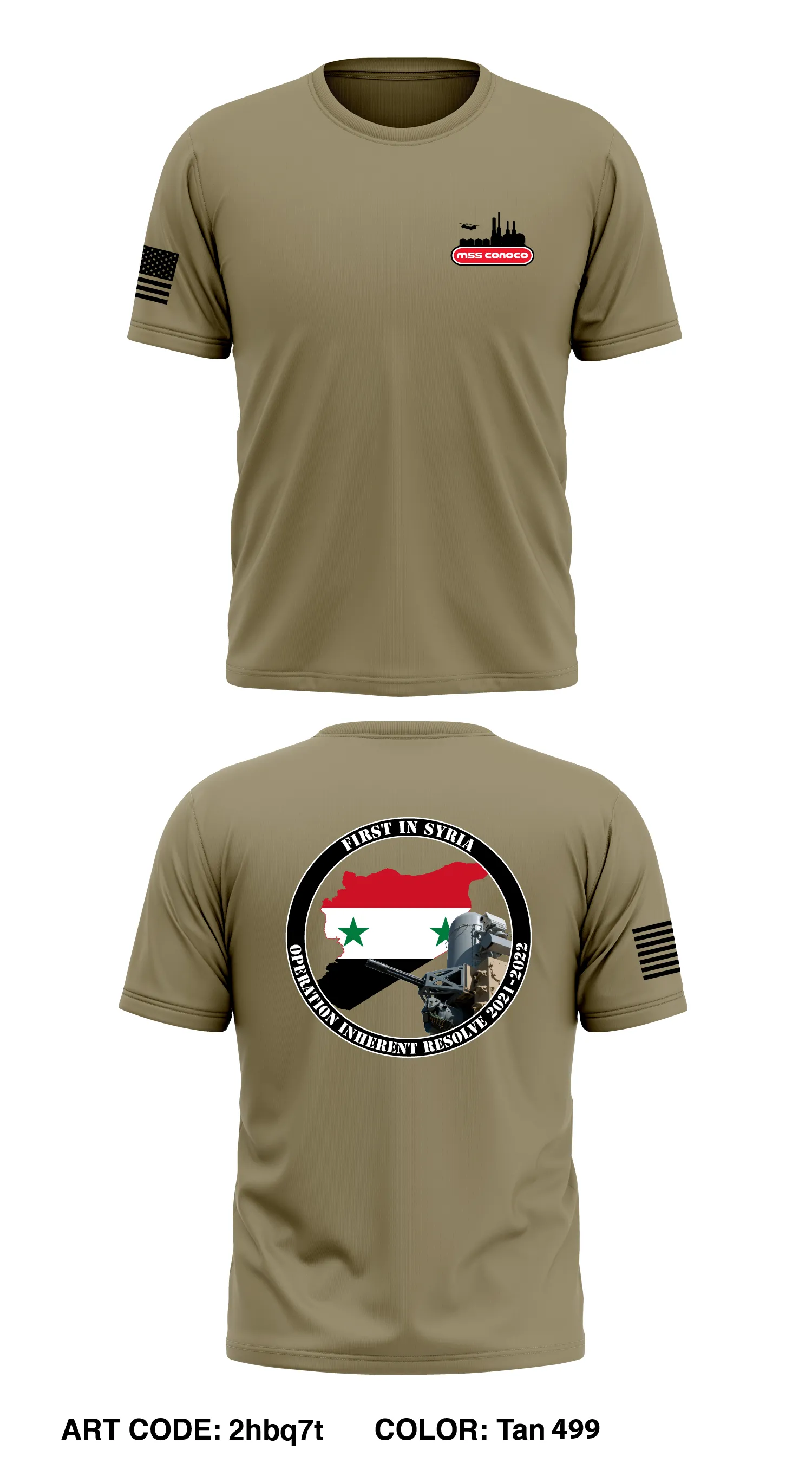 DET-1, B BTRY 1-111th FAR Core Men's SS Performance Tee - 2hbq7t