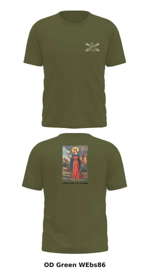 E Btry, BLT 1/8, 24 MEU Store 1 Core Men's SS Performance Tee - WEbs86