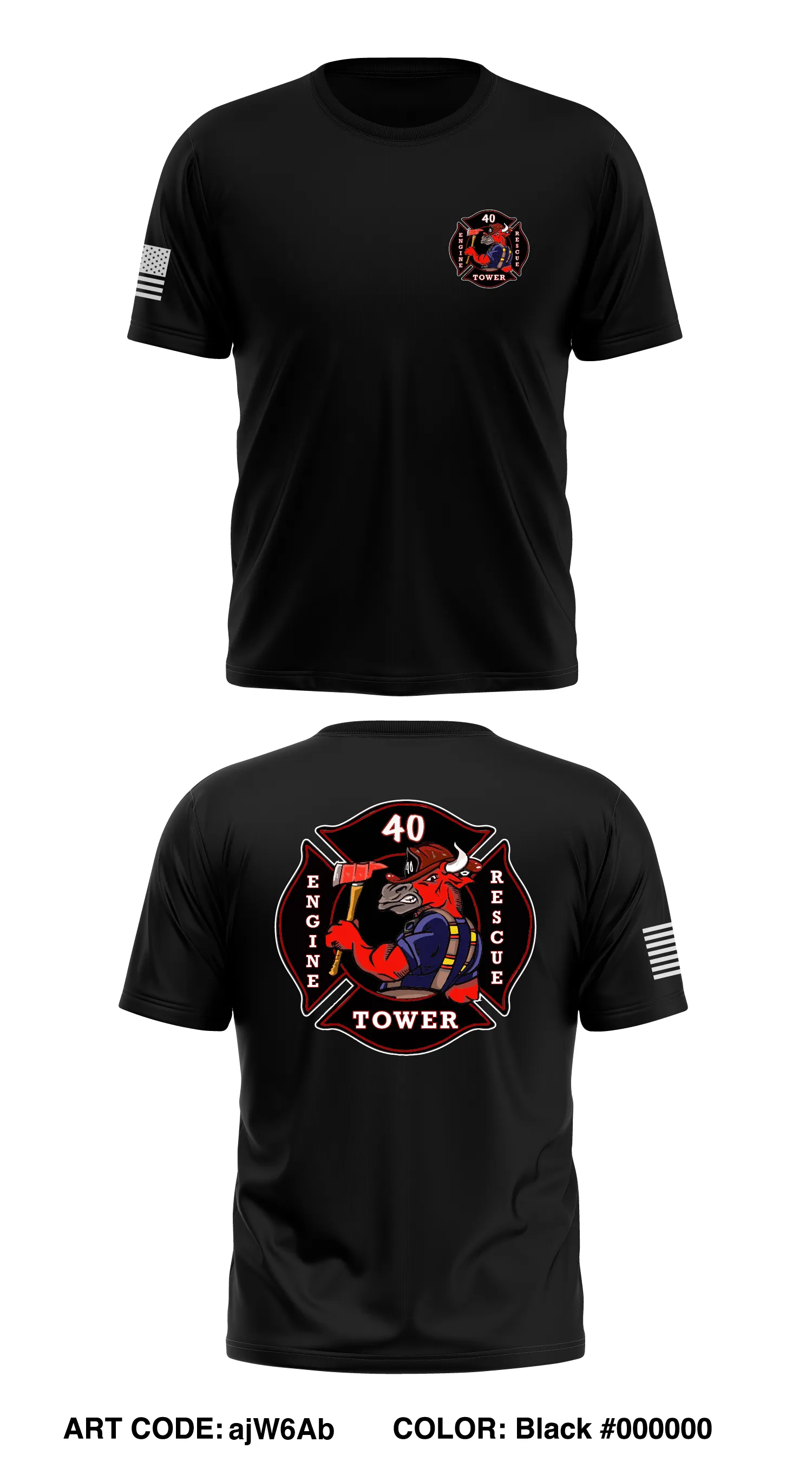 E40 Store 1 Core Men's SS Performance Tee - ajW6Ab