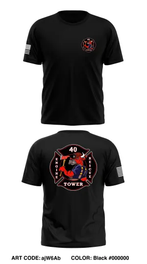 E40 Store 1 Core Men's SS Performance Tee - ajW6Ab