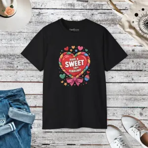 Eco t Shirt for Sweet 14th February Valentines Day