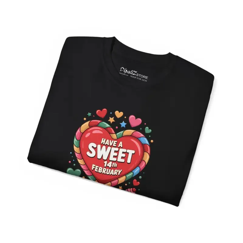 Eco t Shirt for Sweet 14th February Valentines Day