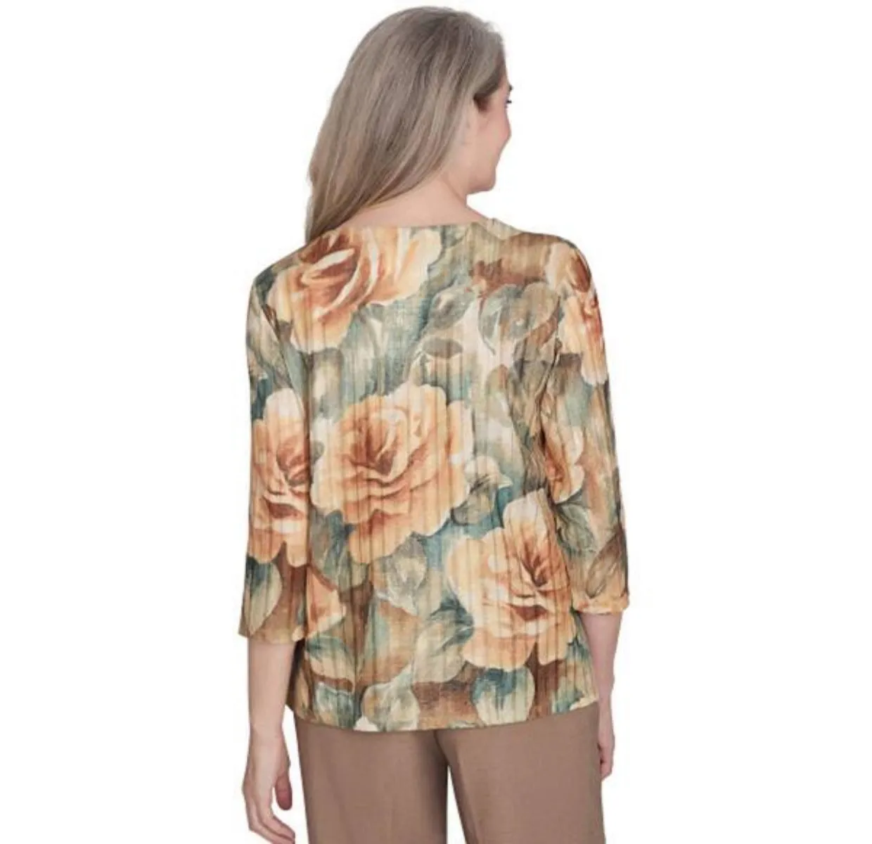 Emerald Isle Vintage Floral Blouse - 70454