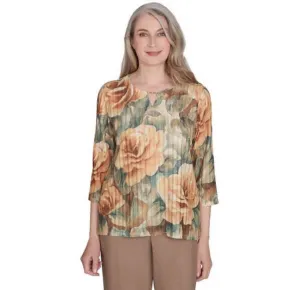 Emerald Isle Vintage Floral Blouse - 70454