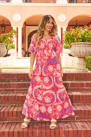 Emma Skirt in Sparkler Jardin