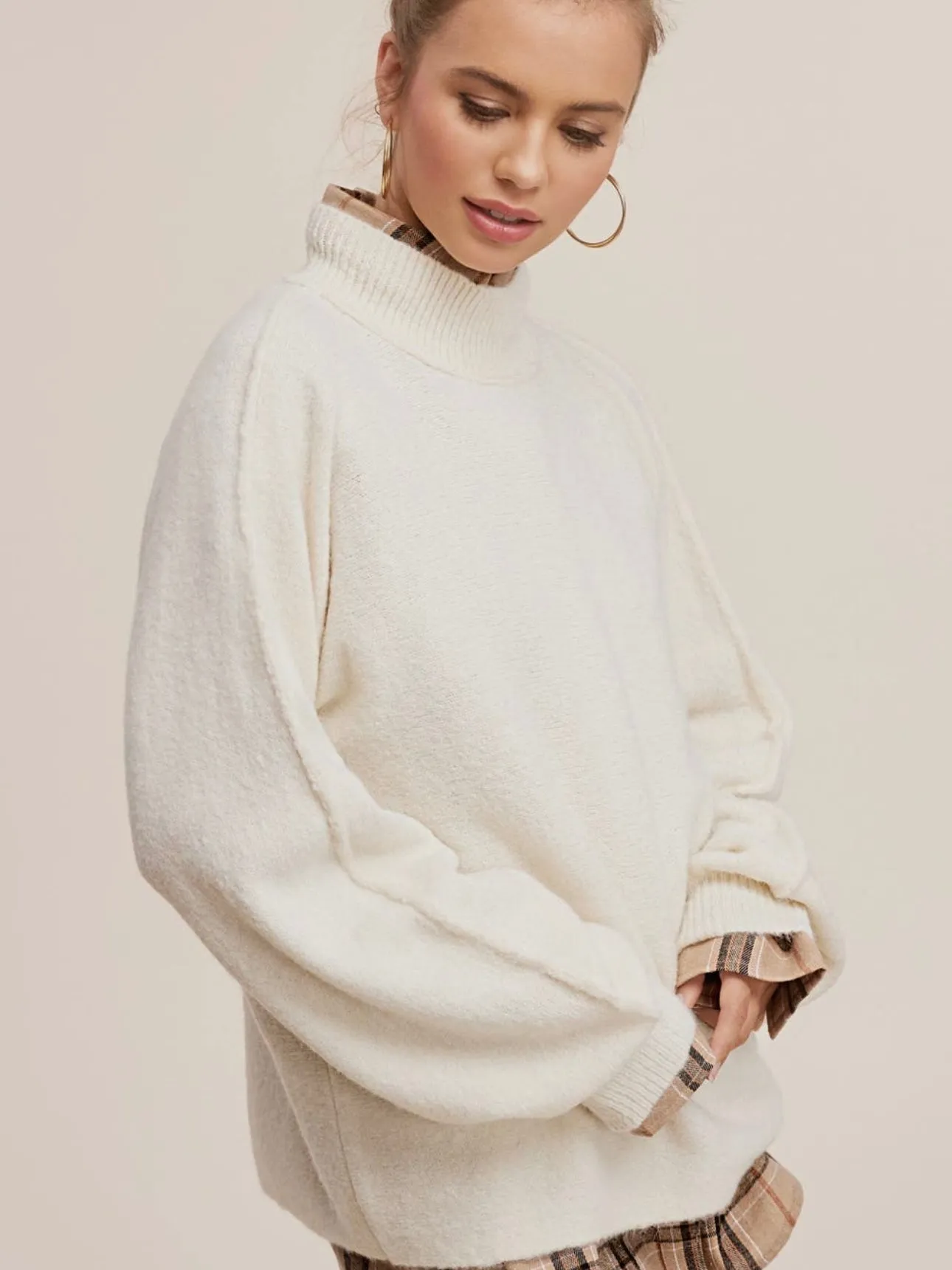 Essential Sweater: Almond Milk