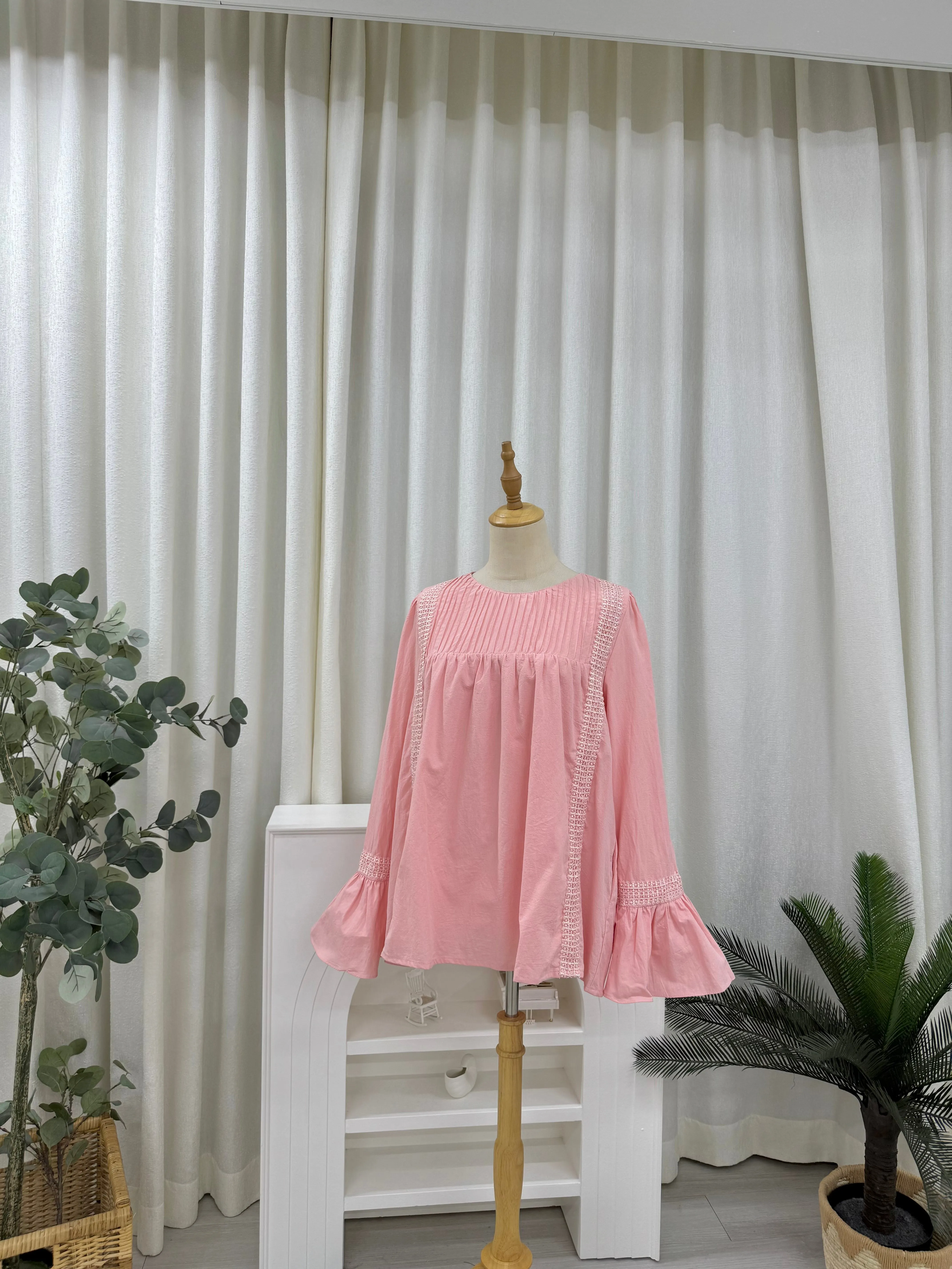 Ethereal Flounce Sleeve Top