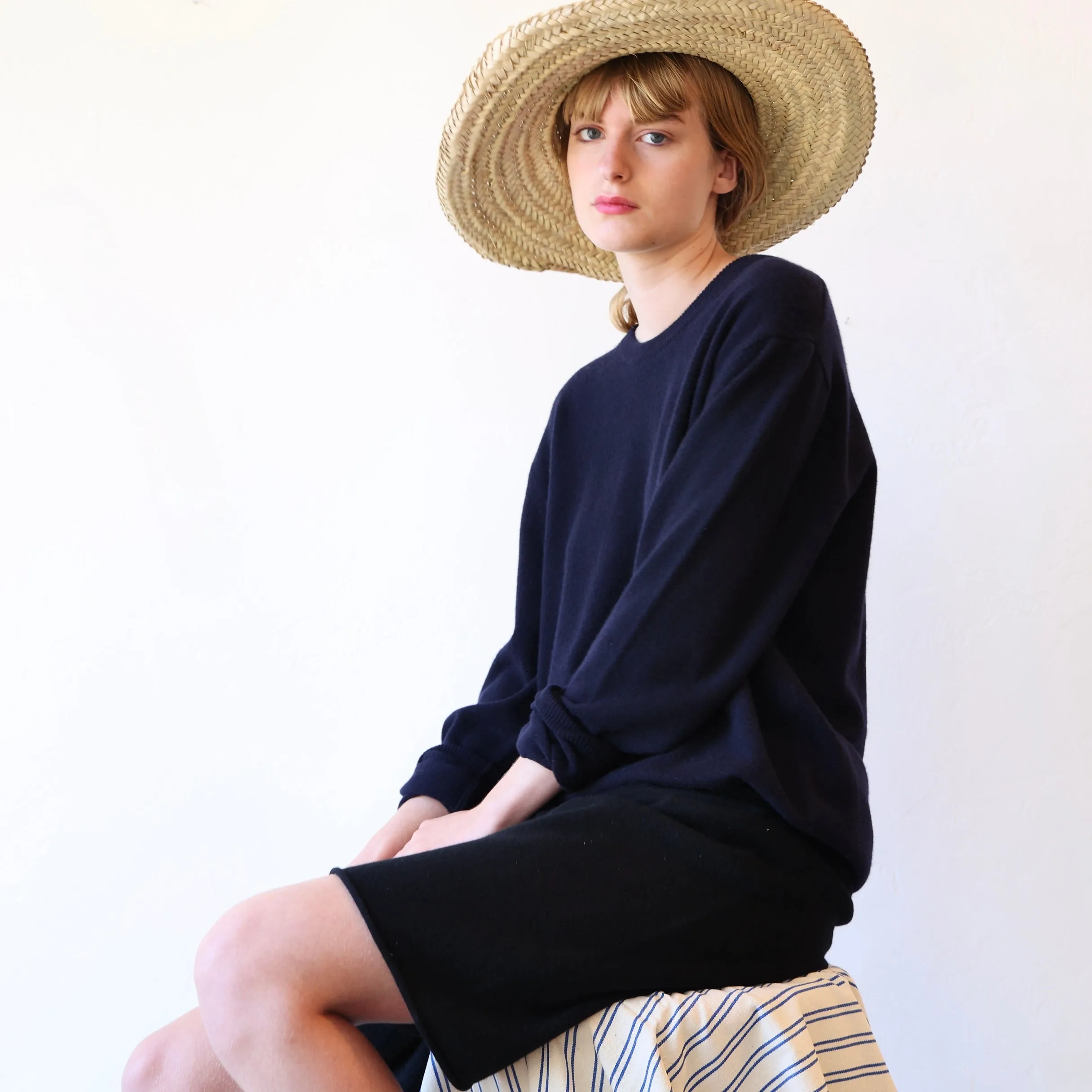 Extreme Cashmere Bis Pullover - Navy