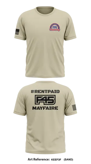 F45 Training Mayfaire Store 1 Core Men's SS Performance Tee - KeEF3f