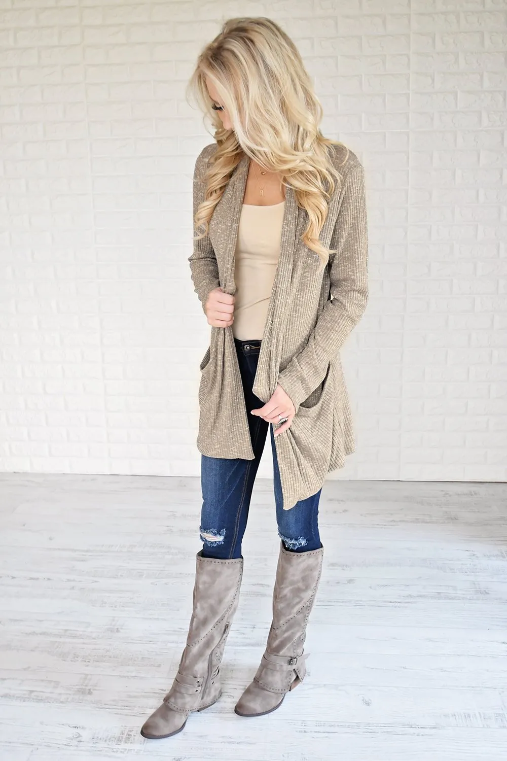 Fade to Mocha Cardigan