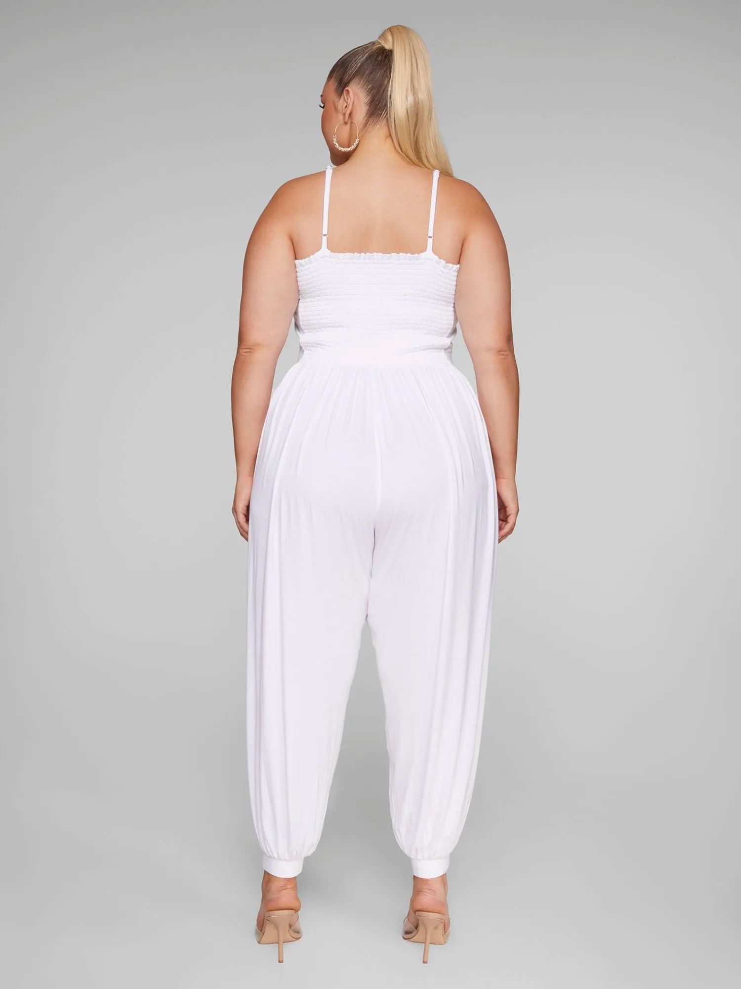 Fashion To Figure - Ava Cutout Harem Jumpsuit