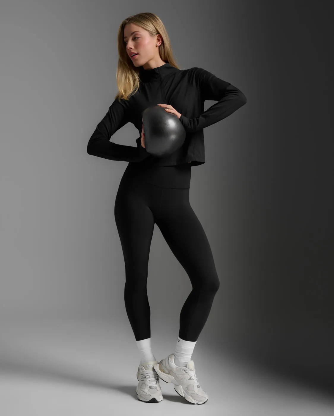 Flex Waffle 1/2 Zip Long Sleeve