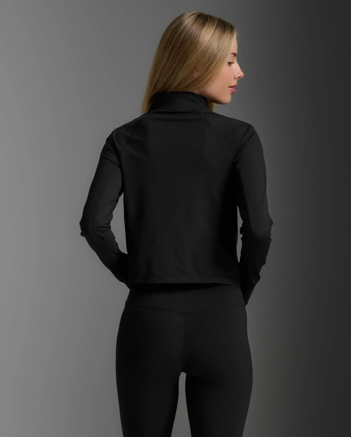 Flex Waffle 1/2 Zip Long Sleeve