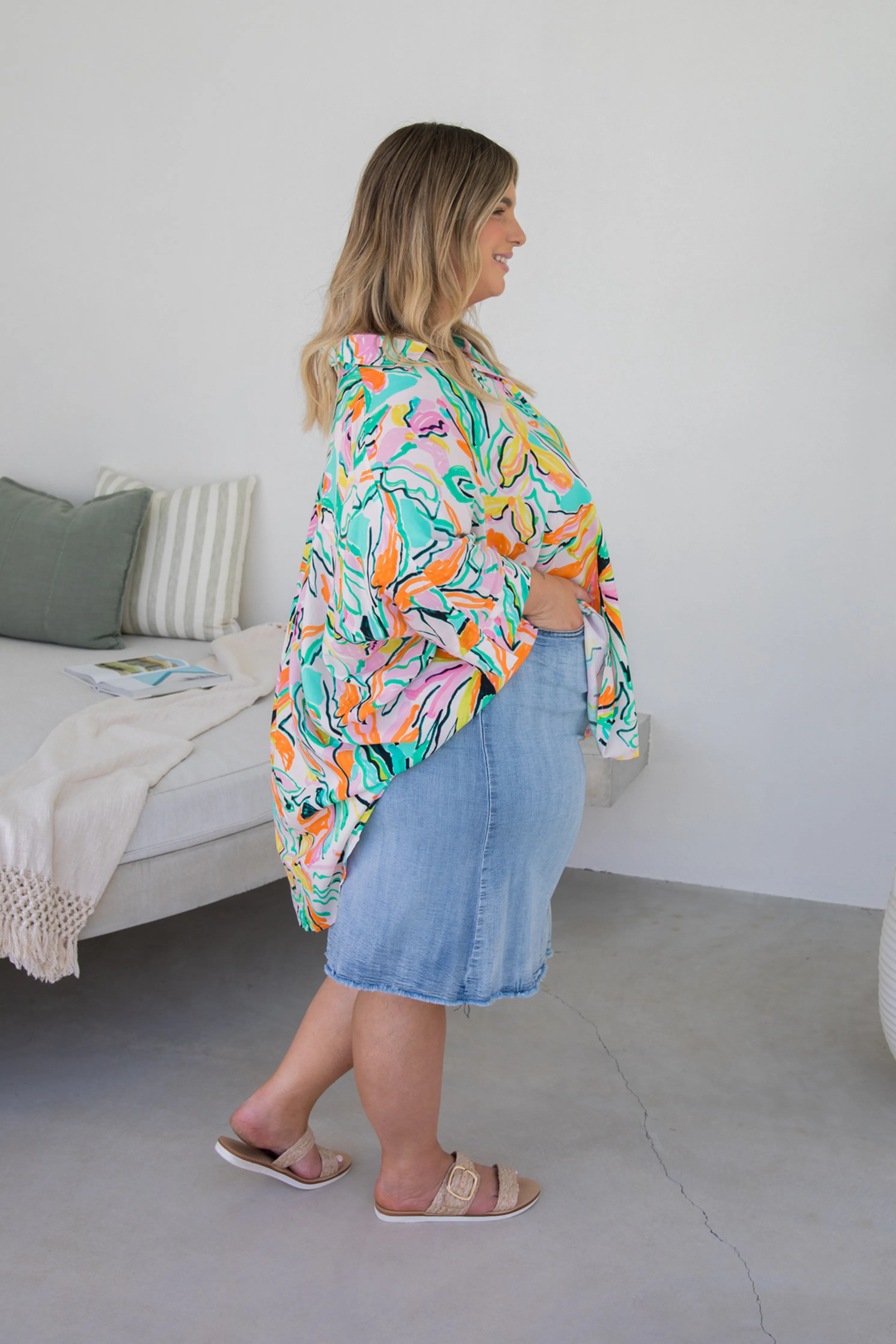 Florence Shirt | Tropicana | FINAL SALE