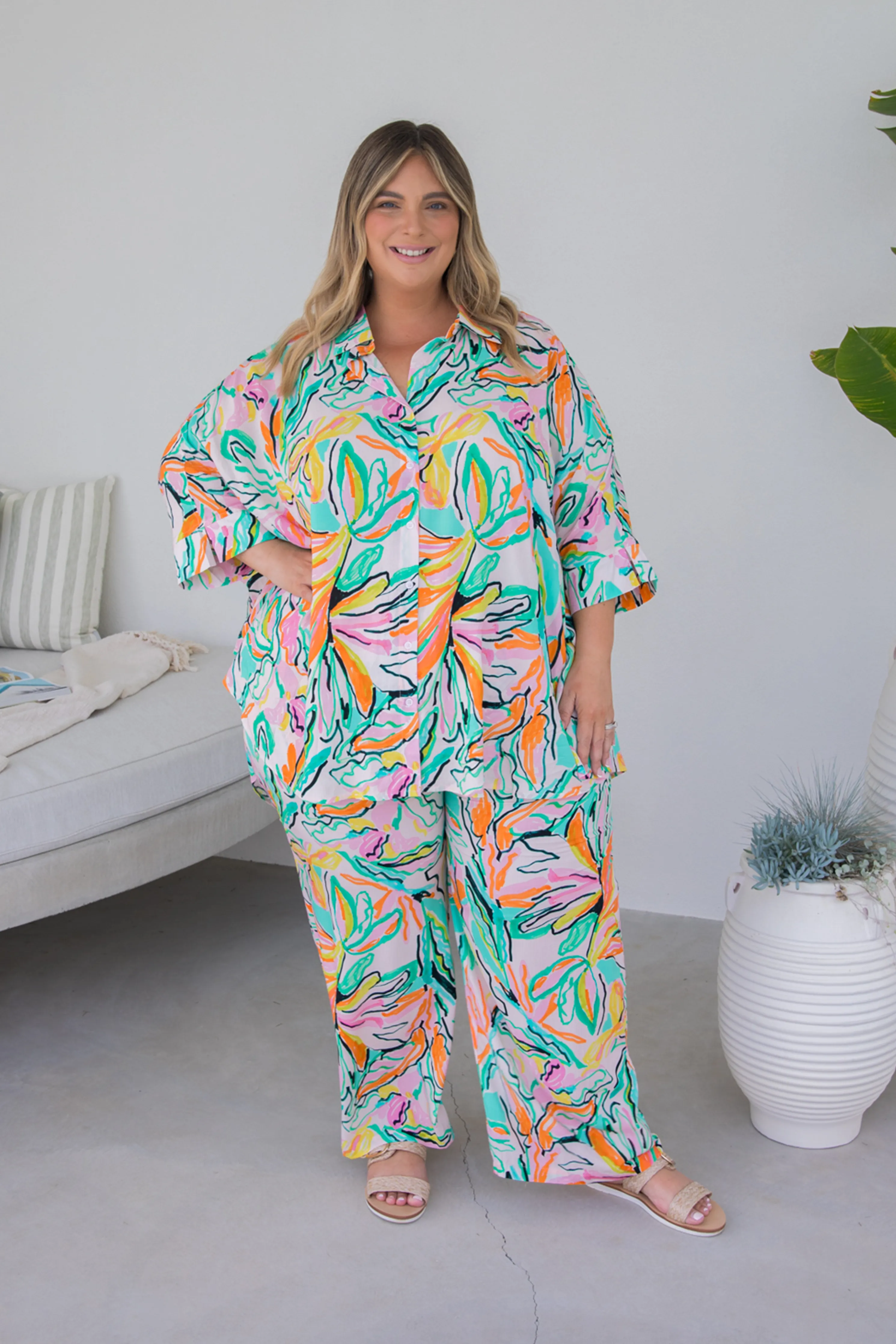 Florence Shirt | Tropicana | FINAL SALE
