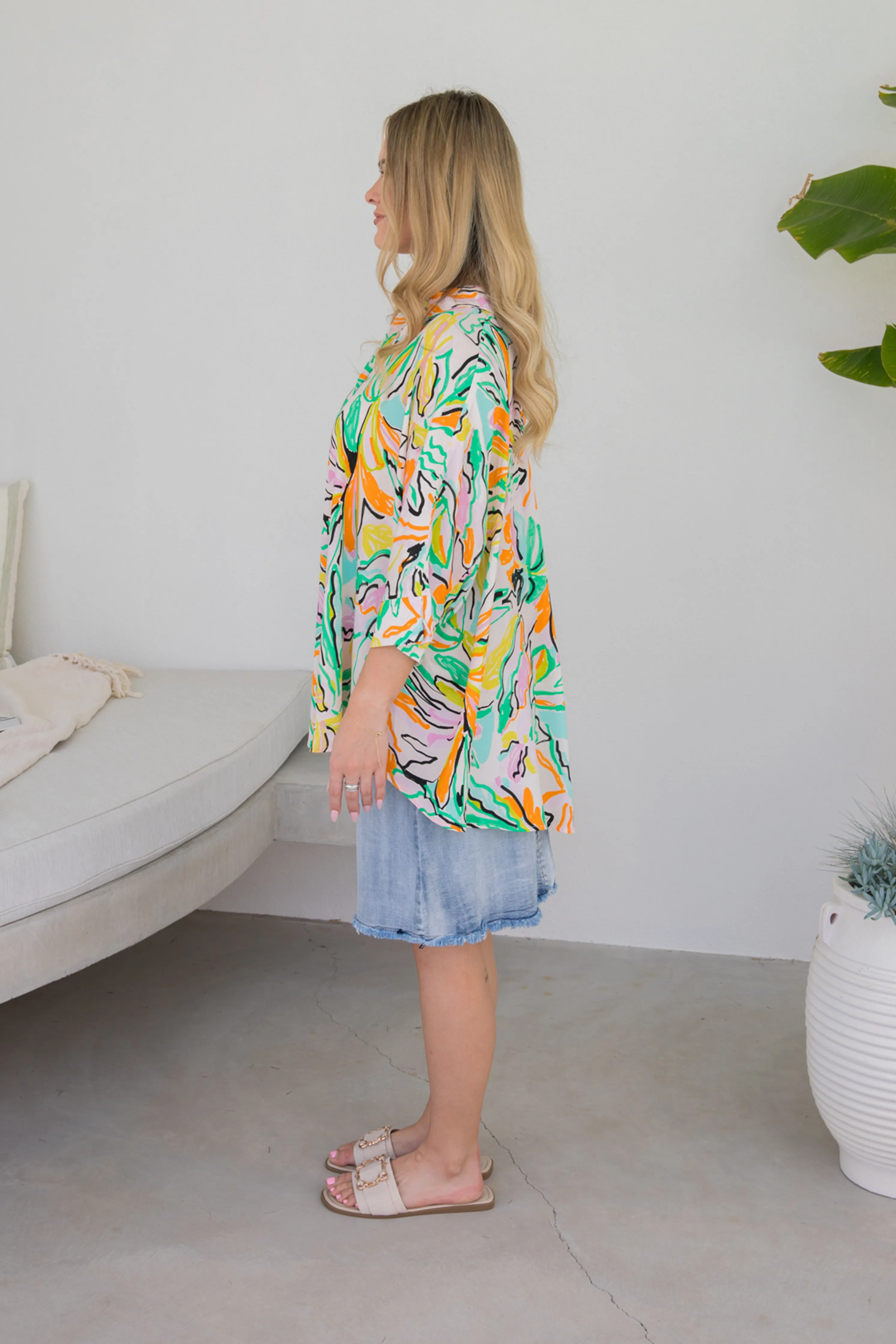 Florence Shirt | Tropicana | FINAL SALE