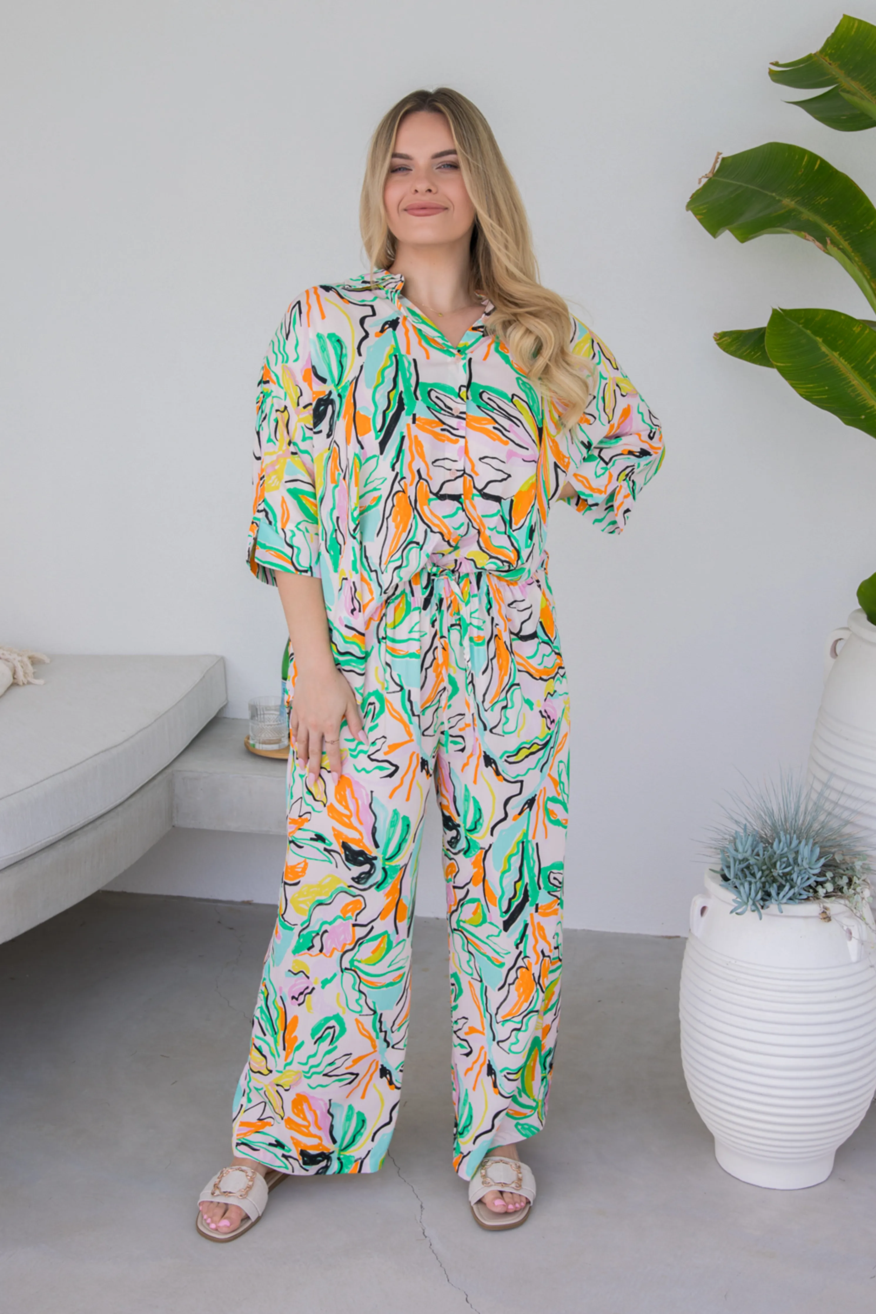 Florence Shirt | Tropicana | FINAL SALE