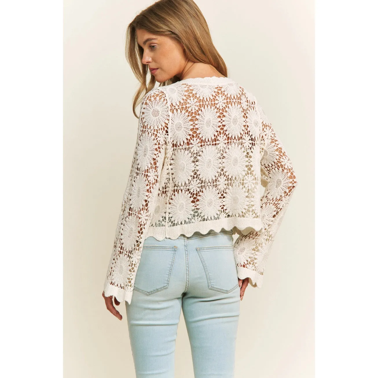 Floret Lace Cardigan