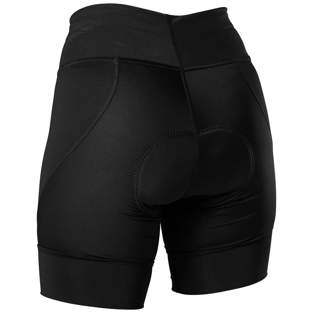 FOX WOMENS TECBASE LITE LINER SHORTS [BLACK]