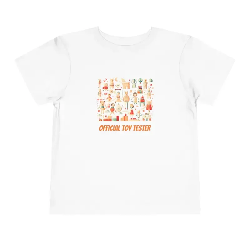 Fun Toy Tester Short Sleeve Tee for Playful Kids