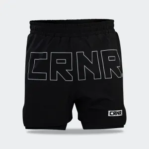 FUNCTIONAL COMBAT SHORTS - Svart