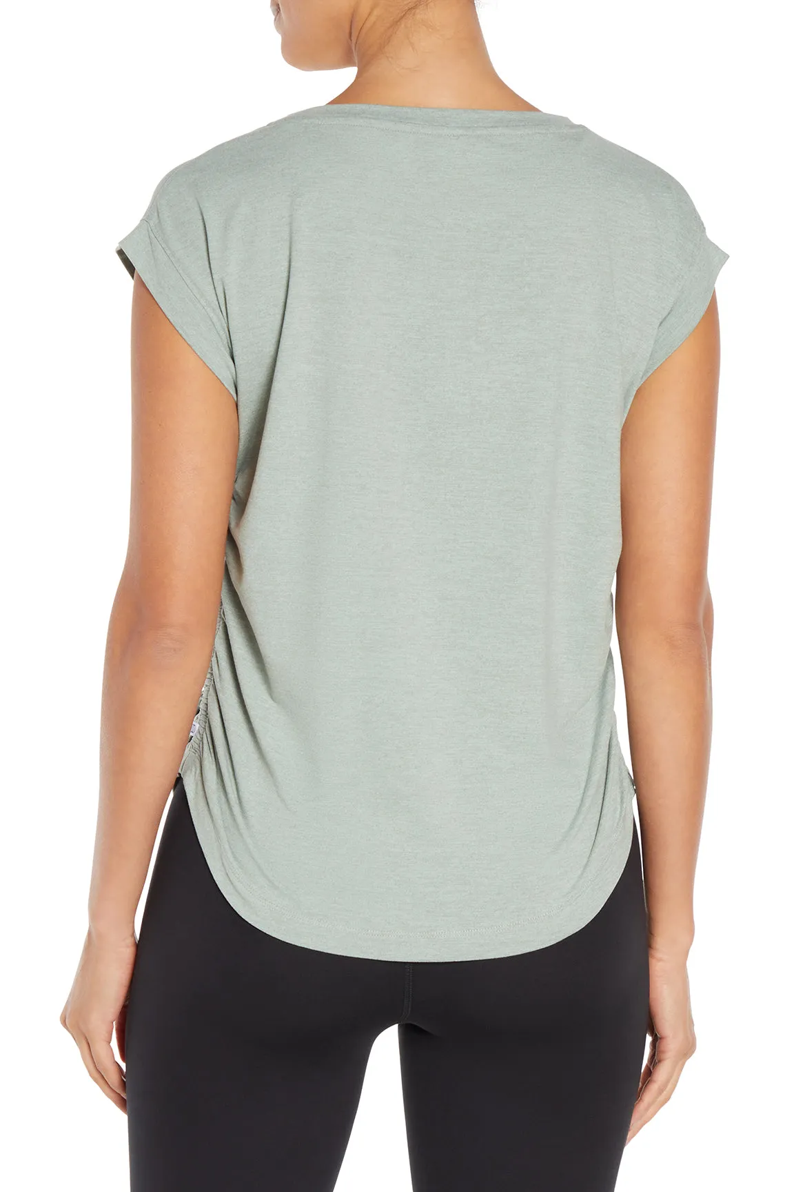Gabriela Short Sleeve Top (H. Jadeite)