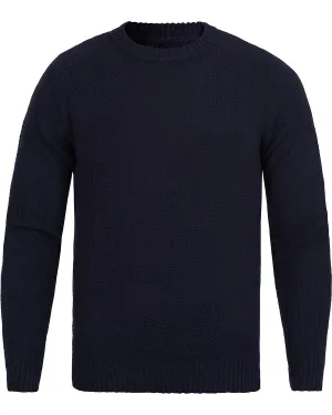 GANT Marine Men's The Texture Sweater 84194 Size M $155 NWT