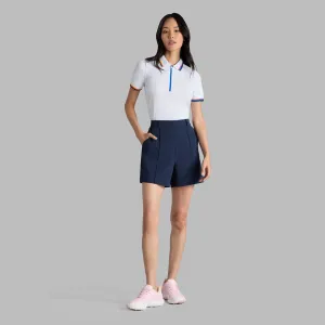 G/Fore Shadow Stretch High Waisted Womens Golf Shorts - Twilight
