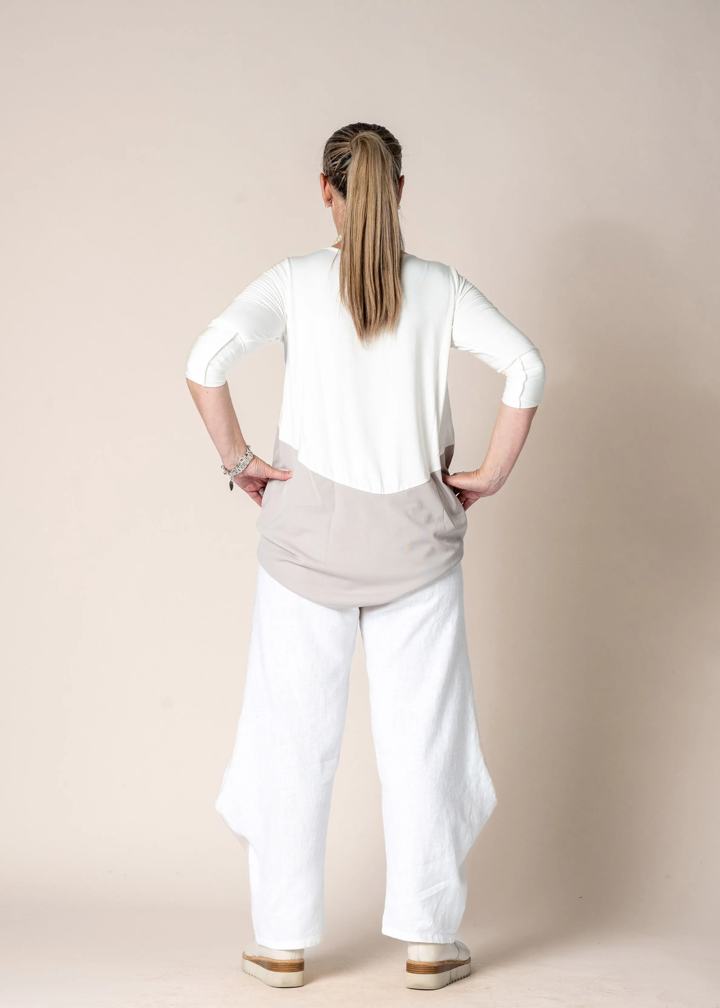 Gillian Top in Cream