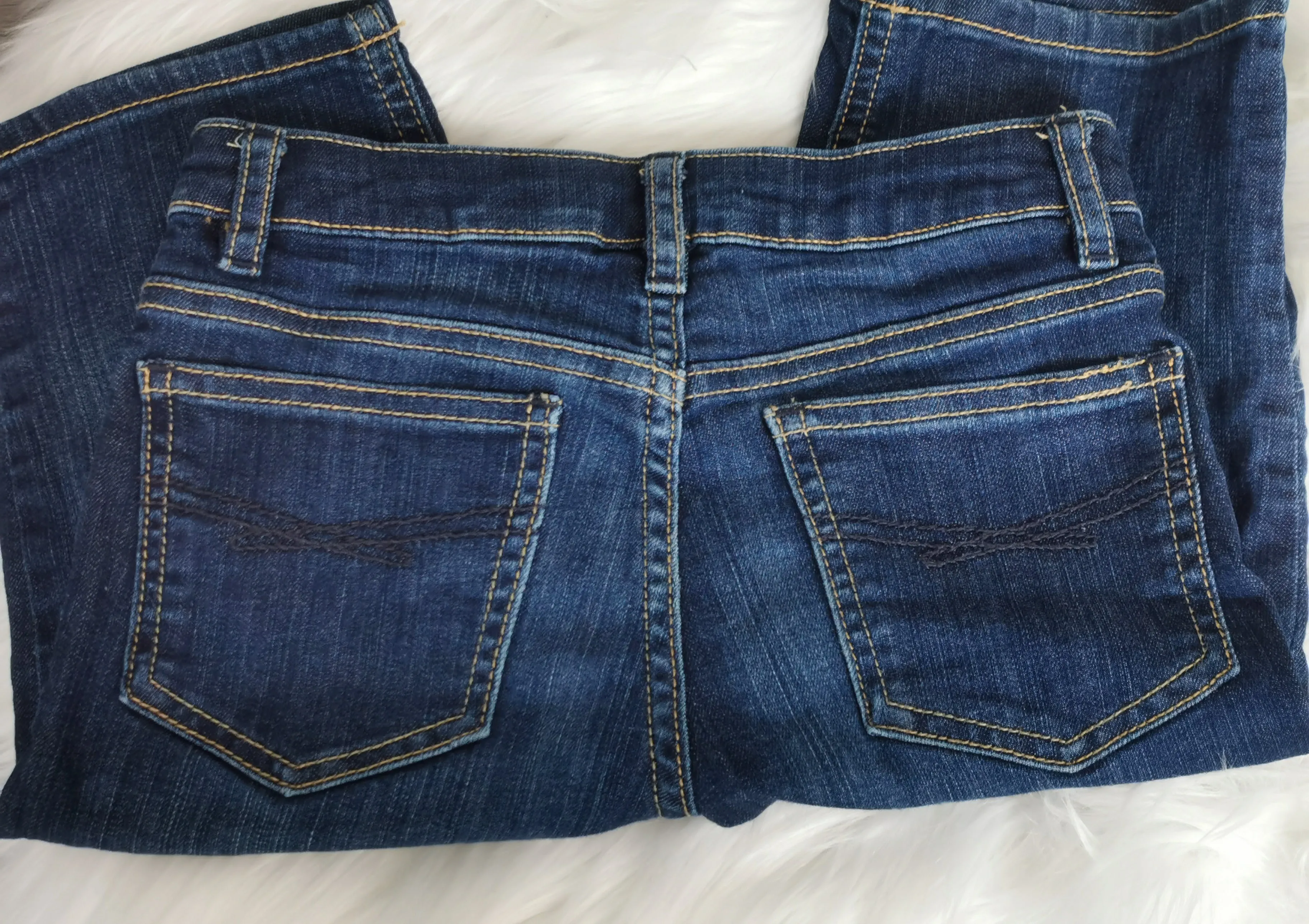GIRL SIZE 12 YEARS - GAP Kids, Bermuda Jean Shorts EUC B8