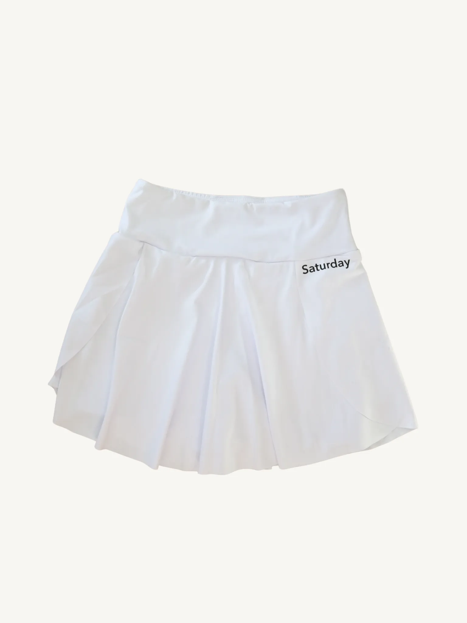 Girls White Tennis Skirt