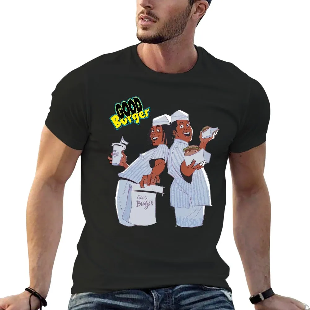 Good Burger "The Animated Series" Men's Short Sleeve T-shirt - Black