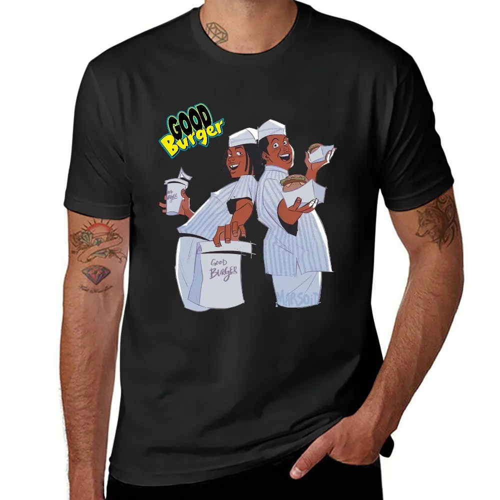 Good Burger "The Animated Series" Men's Short Sleeve T-shirt - Black