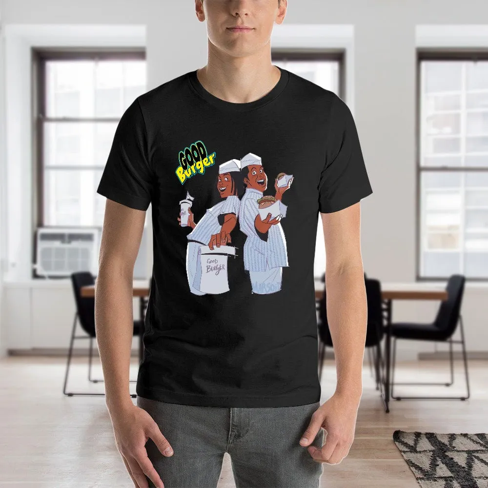 Good Burger "The Animated Series" Men's Short Sleeve T-shirt - Black