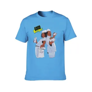 Good Burger "The Animated Series" Men's Short Sleeve T-shirt - Light Blue