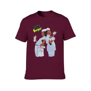 Good Burger "The Animated Series" Men's Short Sleeve T-shirt - Maroon