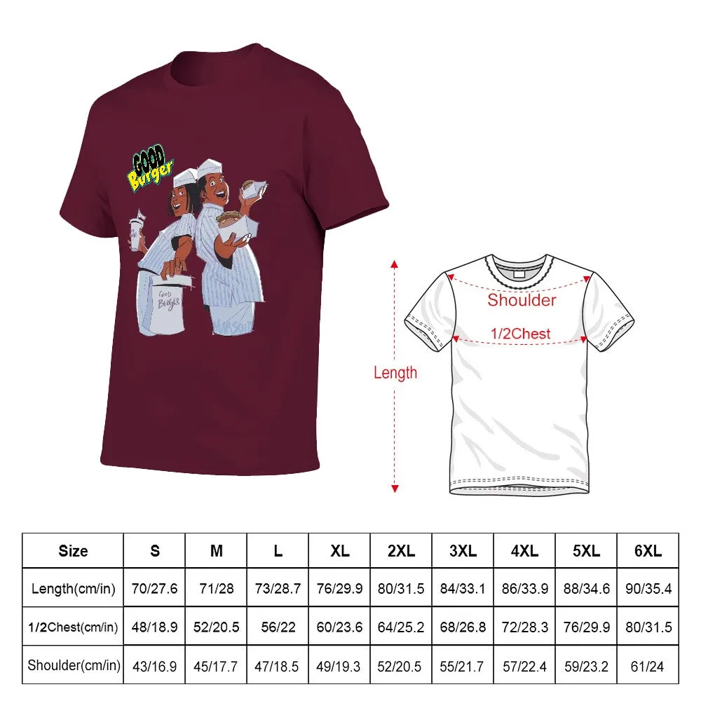 Good Burger "The Animated Series" Men's Short Sleeve T-shirt - Maroon