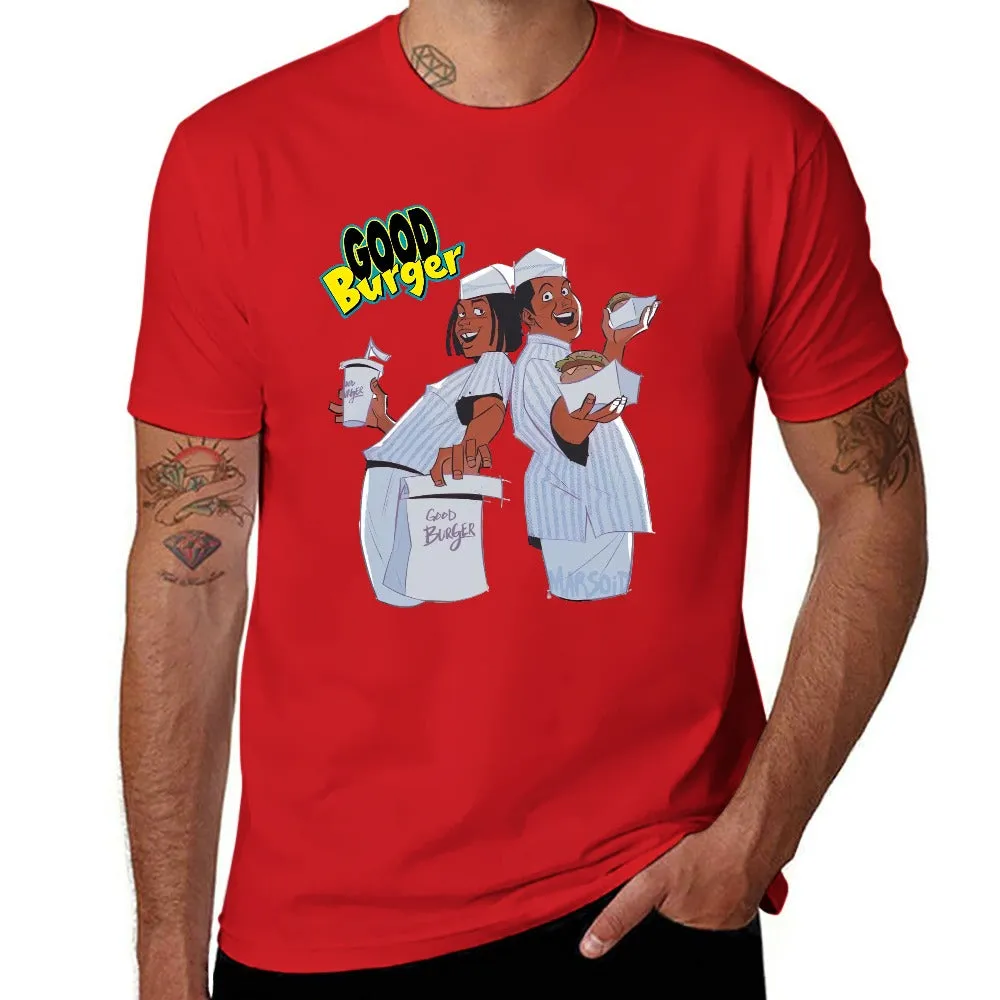 Good Burger "The Animated Series" Men's Short Sleeve T-shirt - Red