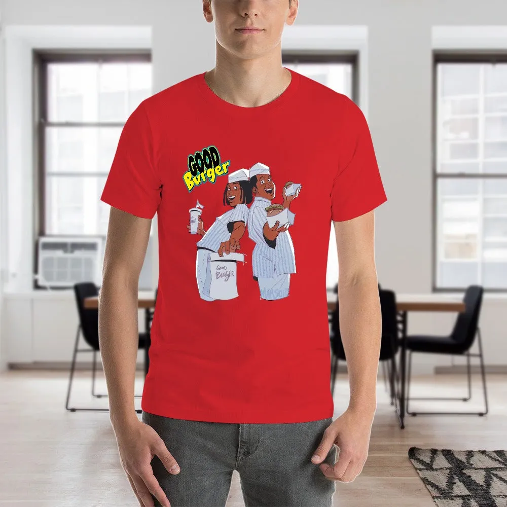 Good Burger "The Animated Series" Men's Short Sleeve T-shirt - Red